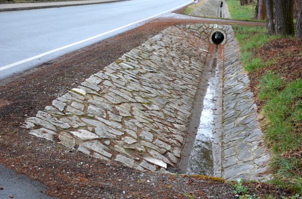 Ditch Landscaping in Sun City