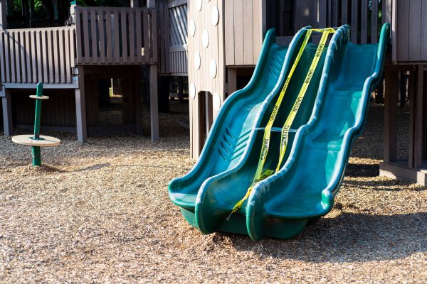 Play Area Mulch Installation in Sun City
