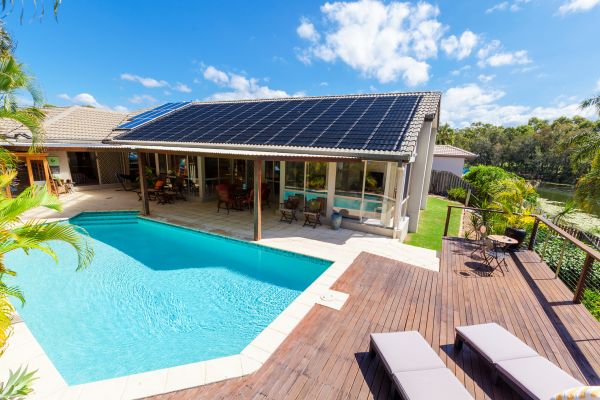 Pool Deck Landscaping in Sun City