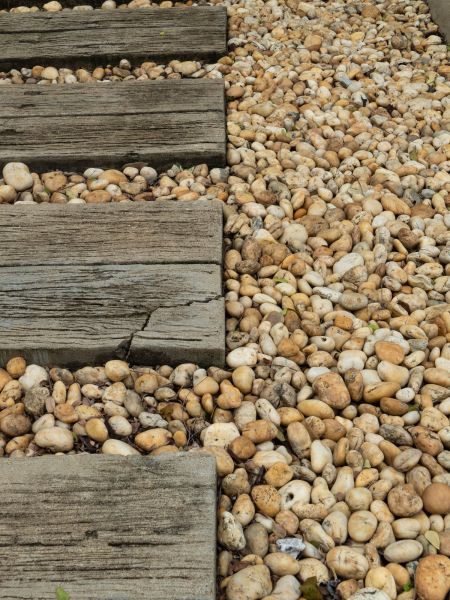Pea Rock Installation in Sun City