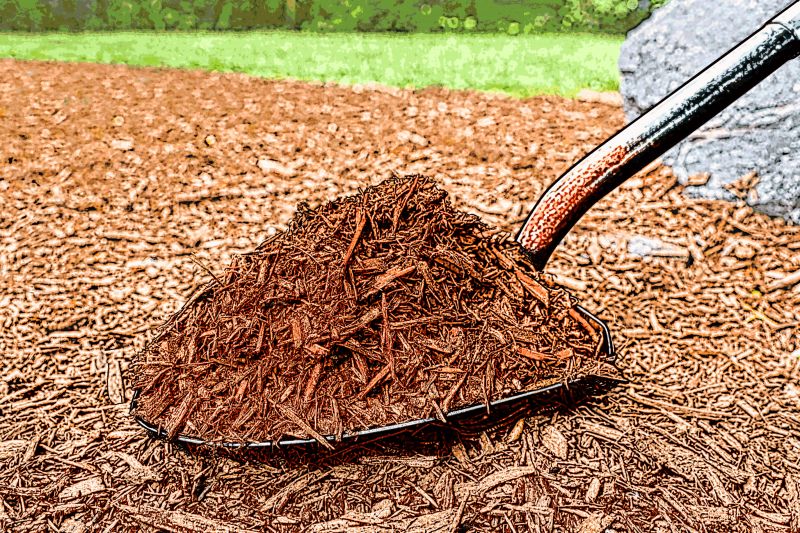 Shredded Mulch Service